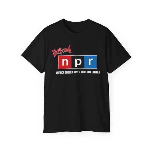 Defund NPR Cotton Tee