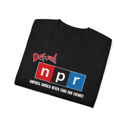 Defund NPR Cotton Tee